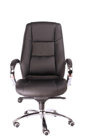 Everprof Kron M кожа черный кресло руководителя — New Style of Furniture