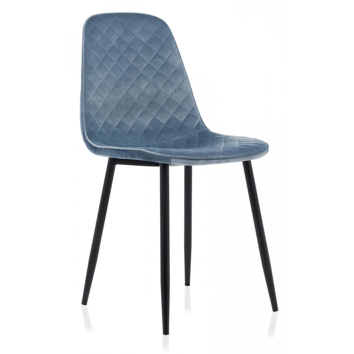 Стулья на металлокаркасе Capri голубой фото 1 — New Style of Furniture