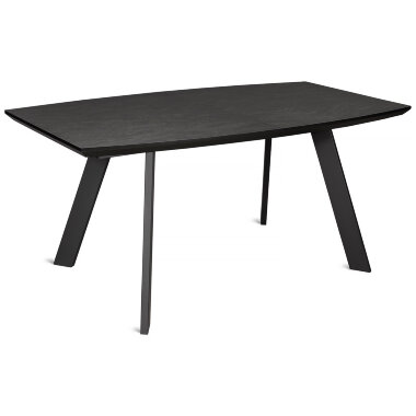 Пластиковый стол SWAN антрацит / чёрный — New Style of Furniture