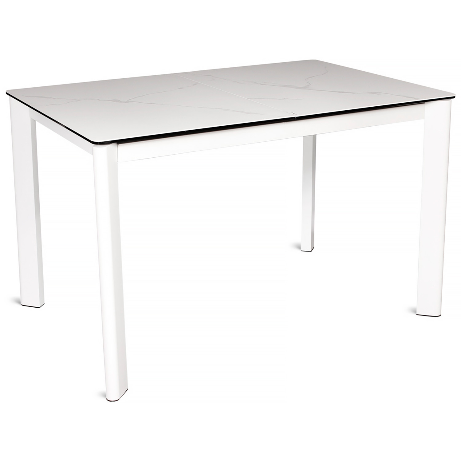 Обеденные столы SIMON керамика белый мрамор / белый фото 1 — New Style of Furniture