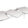 Обеденные столы SIMON керамика белый мрамор / белый фото 3 — New Style of Furniture