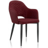 Стулья на металлокаркасе Vener wine red фото 11 — New Style of Furniture
