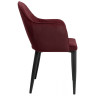 Стулья на металлокаркасе Vener wine red фото 2 — New Style of Furniture