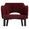 Стулья на металлокаркасе Vener wine red фото 4 — New Style of Furniture