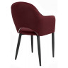 Стулья на металлокаркасе Vener wine red фото 9 — New Style of Furniture