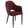 Стулья на металлокаркасе Vener wine red фото 10 — New Style of Furniture