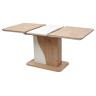 Ламинированные столы Стол SIRIUS Дуб Артисан/ Белый 120 М-City фото 2 — New Style of Furniture