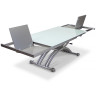Столы-трансформеры B2109-3 белый / серебристый фото 4 — New Style of Furniture