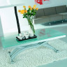 Столы-трансформеры B2109-3 белый / серебристый фото 2 — New Style of Furniture