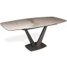 Обеденные столы VITO-120 мрамор / антрацит  фото 4 — New Style of Furniture