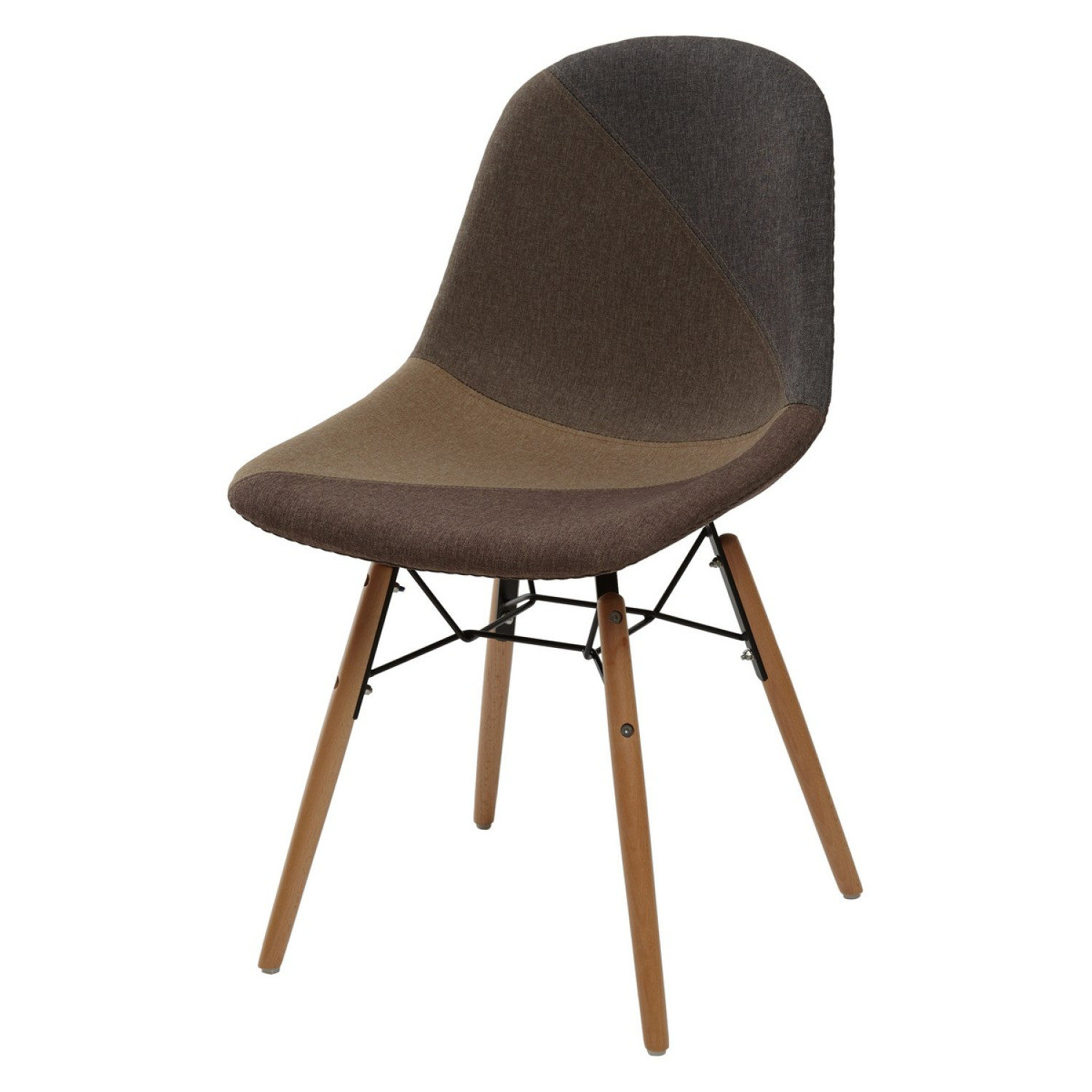 Дизайнерские стулья Стул BONNIE 292-DCV1-PK33 пэчворк с деревянными ножками М-City фото 1 — New Style of Furniture