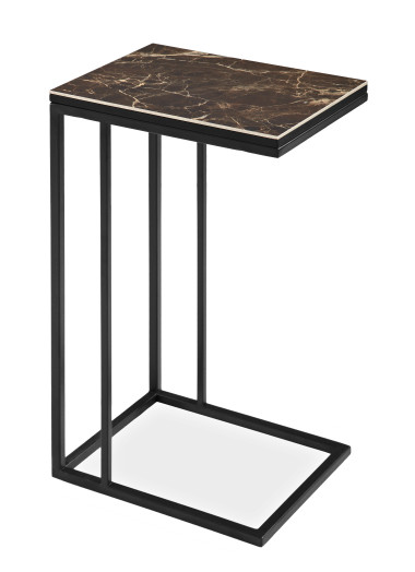 TRENTO коричневый мрамор / чёрный — New Style of Furniture