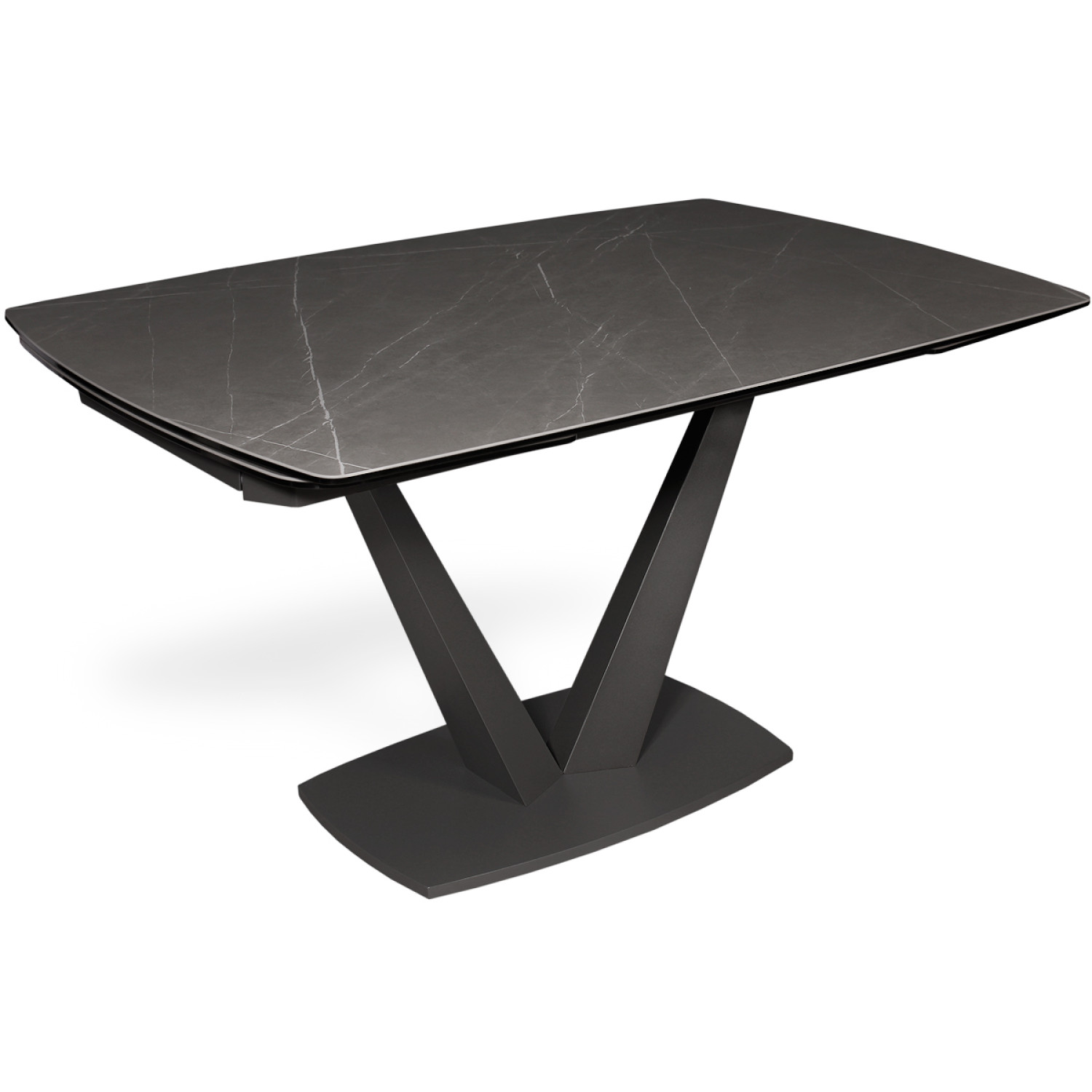 Обеденные столы VITO-140 серый камень / антрацит фото 1 — New Style of Furniture