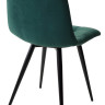 Стулья для кухни Стул CHILLI-Q зеленый #19, велюр / черный каркас М-City фото 4 — New Style of Furniture