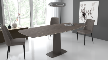 Керамический стол COLOMBO латте — New Style of Furniture