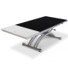 Столы-трансформеры B2109-3 чёрный / серебристый фото 5 — New Style of Furniture