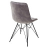 Металлические стулья Стул MARBELLA PK6015-02 (VBP202) античный темно-серый, велюр М-City фото 3 — New Style of Furniture