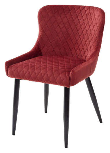 Стул BADEN UF910-11 WINE RED, велюр M-City — New Style of Furniture