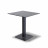 &quot;Каффе&quot; интерьерный стол из HPL квадратный 64х64см, цвет &quot;серый гранит&quot; 