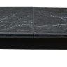 Керамические столы Стол Морис 140 Темно-серый мрамор матовый, керамика / черный каркас М-City фото 5 — New Style of Furniture