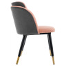 Стулья на металлокаркасе Orly pink / grey фото 2 — New Style of Furniture
