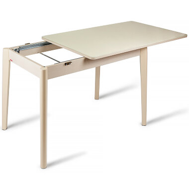 Раскладной стол БЕЙСИК 6 крем / крем — New Style of Furniture