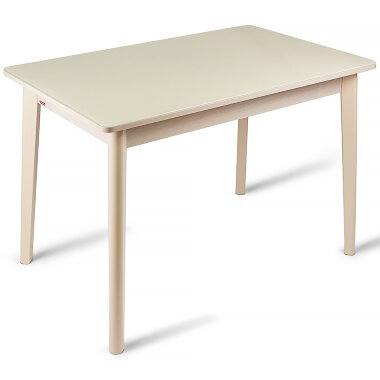 Раскладной стол БЕЙСИК 6 крем / крем — New Style of Furniture