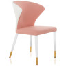Стулья на металлокаркасе Darcy white / pink фото 11 — New Style of Furniture