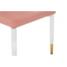 Стулья на металлокаркасе Darcy white / pink фото 7 — New Style of Furniture