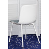 Пластиковые стулья Стул SLEEK F10FA WHITE - BLUE М-City фото 3 — New Style of Furniture