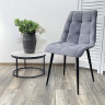 Стулья для кухни Стул CHIC-Q серый #27, велюр / черный каркас М-City фото 2 — New Style of Furniture