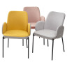 Металлические стулья Стул NIKKI VF109 розовый / VF110 брусничный М-City фото 2 — New Style of Furniture