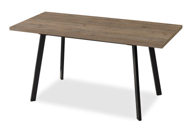 ALEX-140 дуб / чёрный  — New Style of Furniture