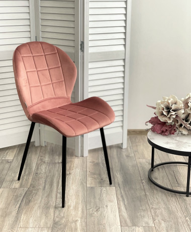 Стул FLOWER BLUVEL-52 PINK, велюр М-City — New Style of Furniture
