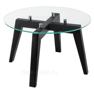 Стеклянный стол Якен венге — New Style of Furniture