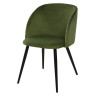 Металлические стулья Стул YOKI G108-27 террариумный мох, велюр М-City фото 1 — New Style of Furniture