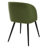 Металлические стулья Стул YOKI G108-27 террариумный мох, велюр М-City фото 3 — New Style of Furniture