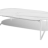 &quot;Венеция&quot; журнальный стол из искусственного камня овальный, 130х70см, Н38, цвет белый