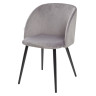 Металлические стулья Стул YOKI G108-51 серый, велюр М-City фото 1 — New Style of Furniture