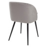 Металлические стулья Стул YOKI G108-51 серый, велюр М-City фото 2 — New Style of Furniture