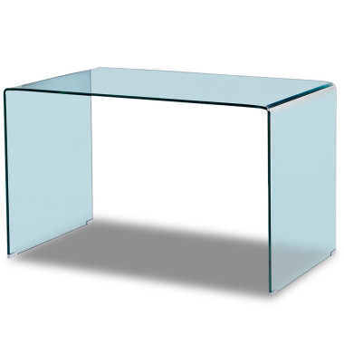 Стеклянный компьютерный стол F-306 — New Style of Furniture